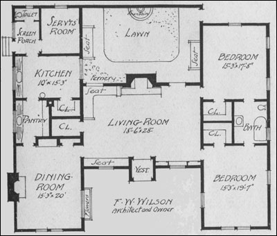 Bungalow plan by Wilson