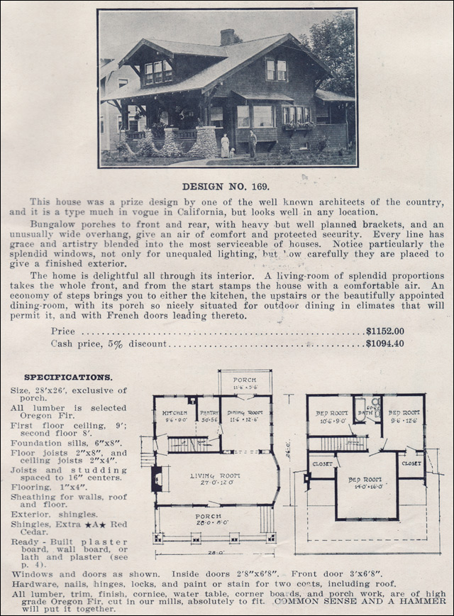 1915 Ready Built House Company - No. 169