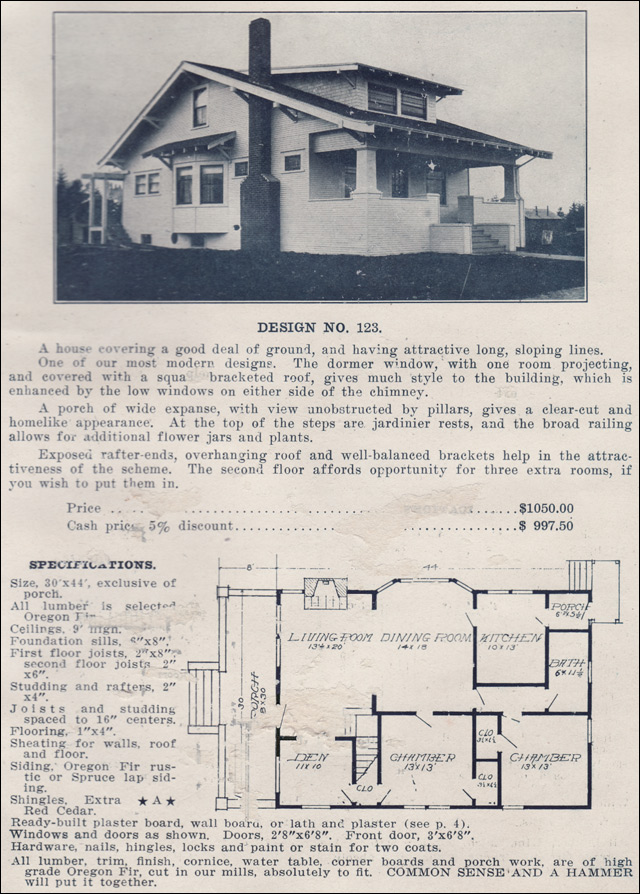 1915 Ready Built House Company - No. 123
