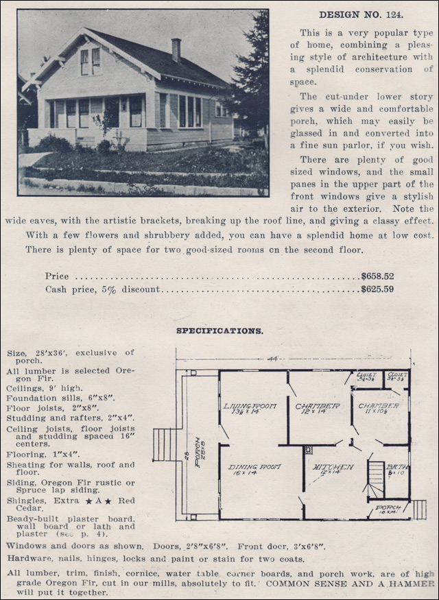 1915 Ready Built House Company - No. 124
