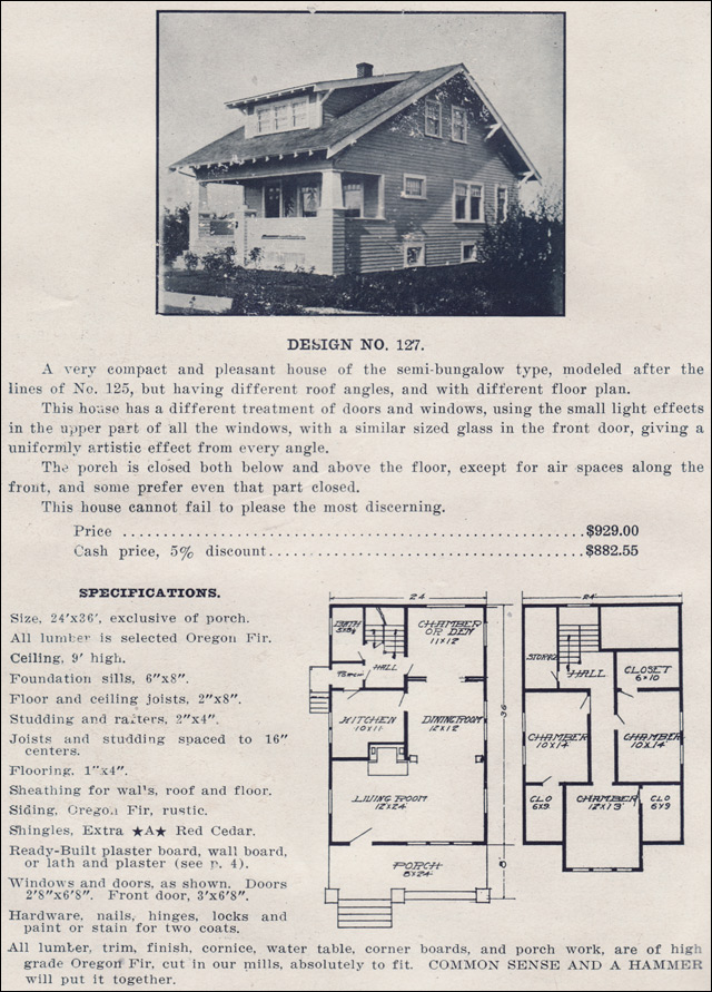 1915 Ready Built House Company - No. 127
