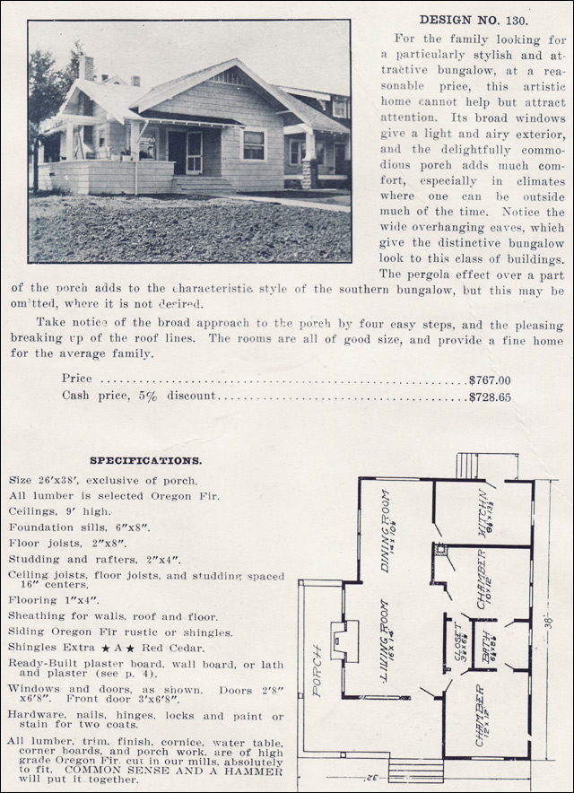 1915 Ready Built House Company - No. 130