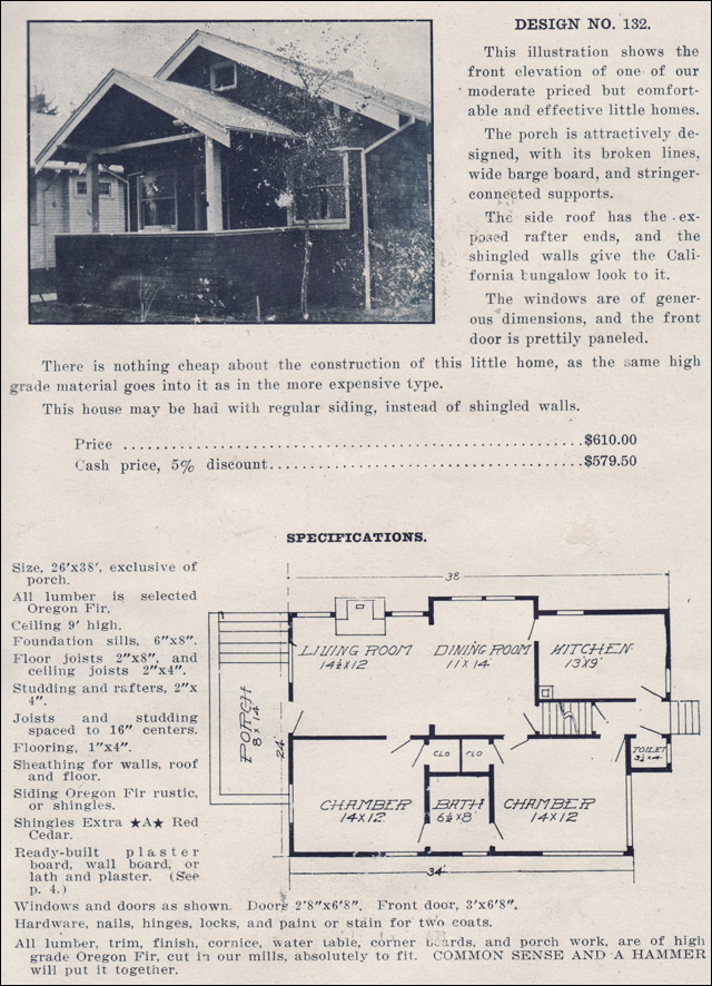 1915 Ready Built House Company - No. 132