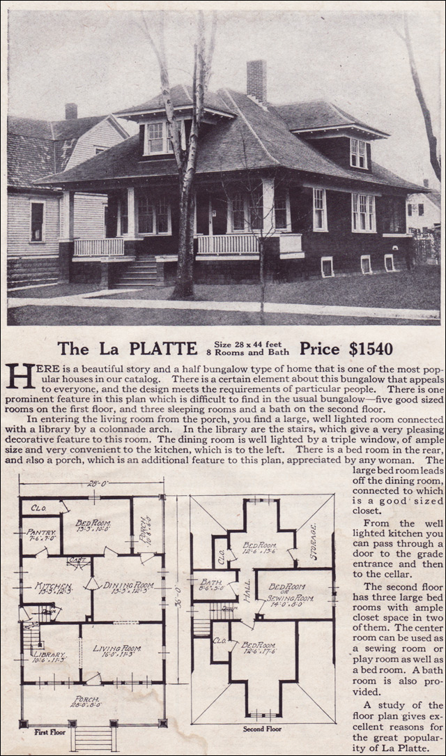 1916 Lewis Homes - The La Platte