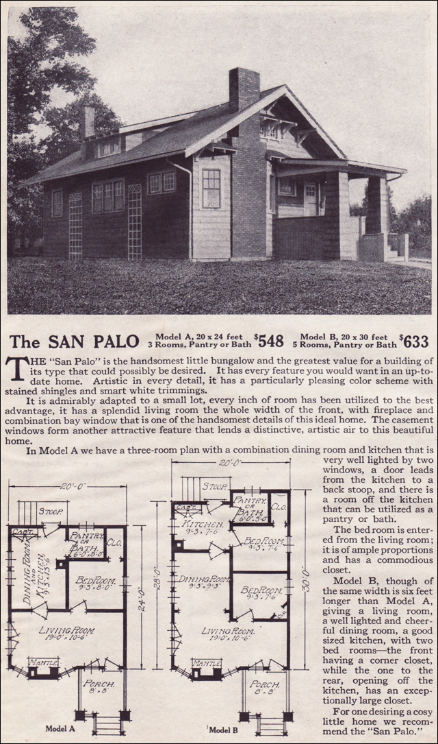 1916 Lewis-Built Homes - The San Palo