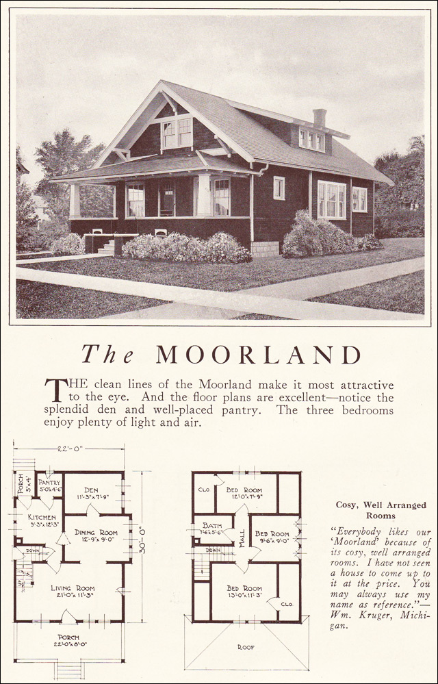 1922 Lewis Homes - The  Moorland