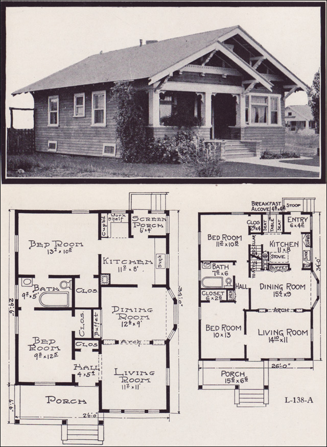 1922 Stillwell - Plan No. L-138