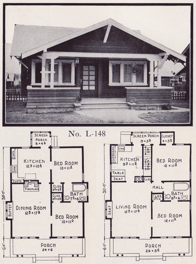 1922 Stillwell - Plan No. L-148