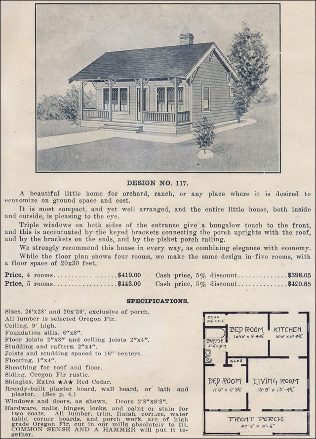 1915 Ready Built House Company - No. 117