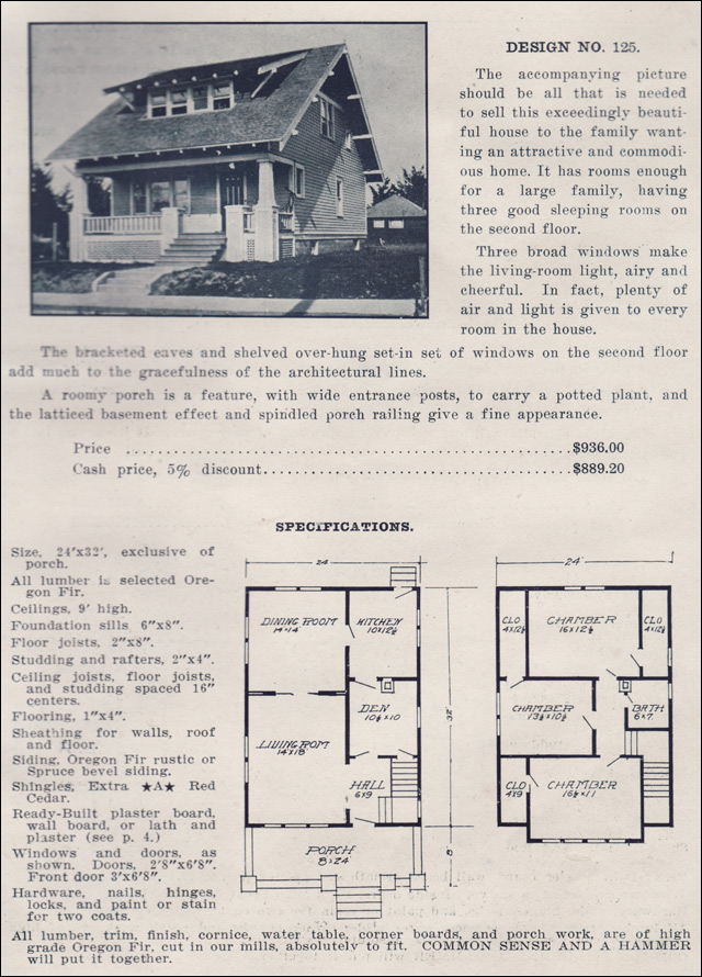 1915 Ready Built House Company - No. 125