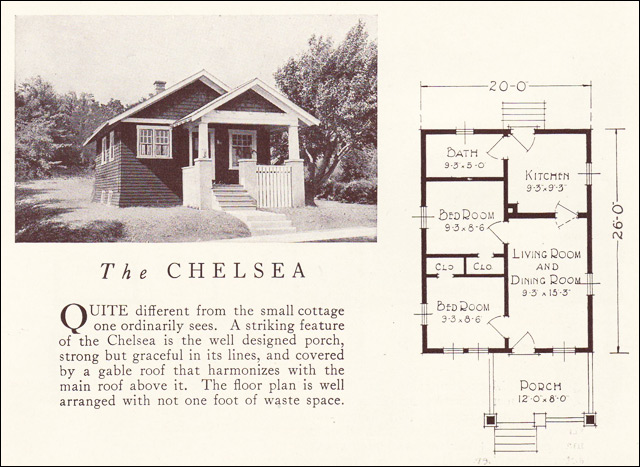 1922 Lewis Homes of Character - The Chelsea